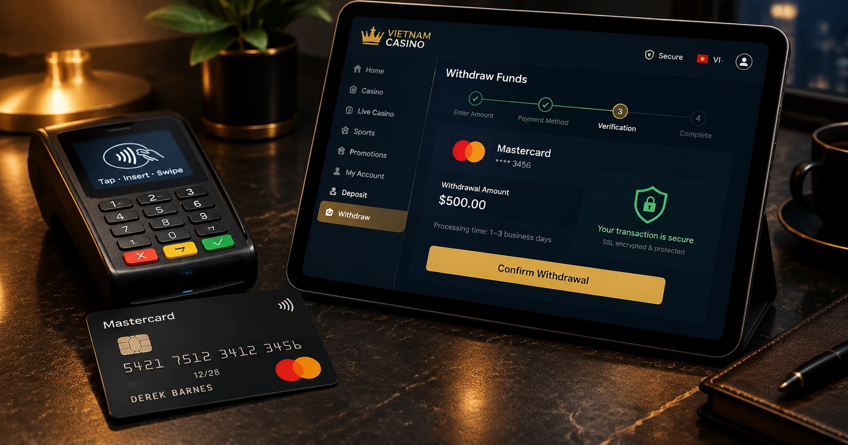Hướng Dẫn Chi Tiết Về Rút Tiền Online Casino Qua Mastercard - image 3